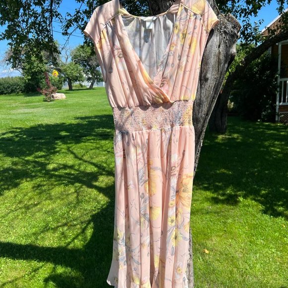 Floral Summer Dress H&M Size 4 - Picture 1 of 6